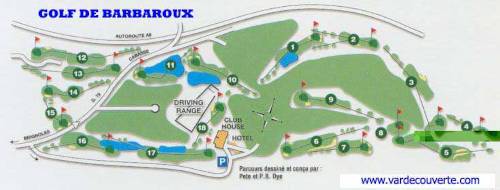 Plan du golf
