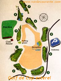Plan du golf