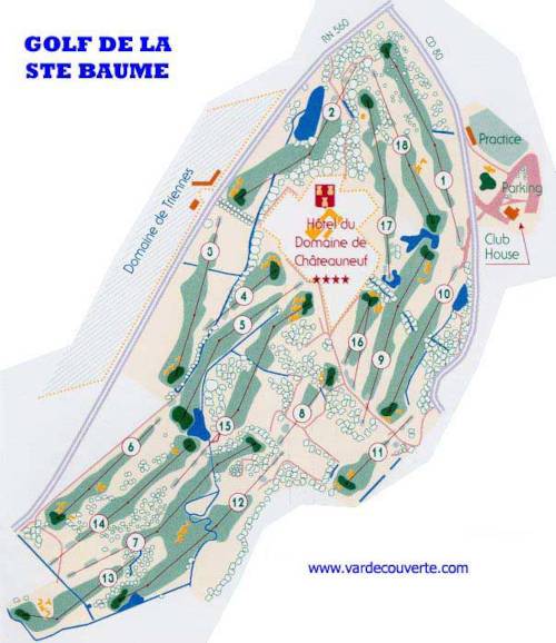 Plan du golf