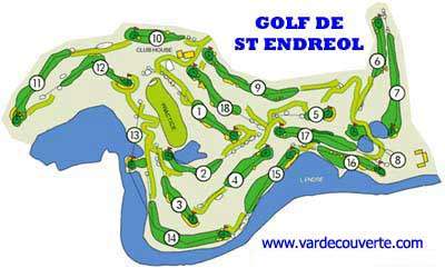 Plan du golf